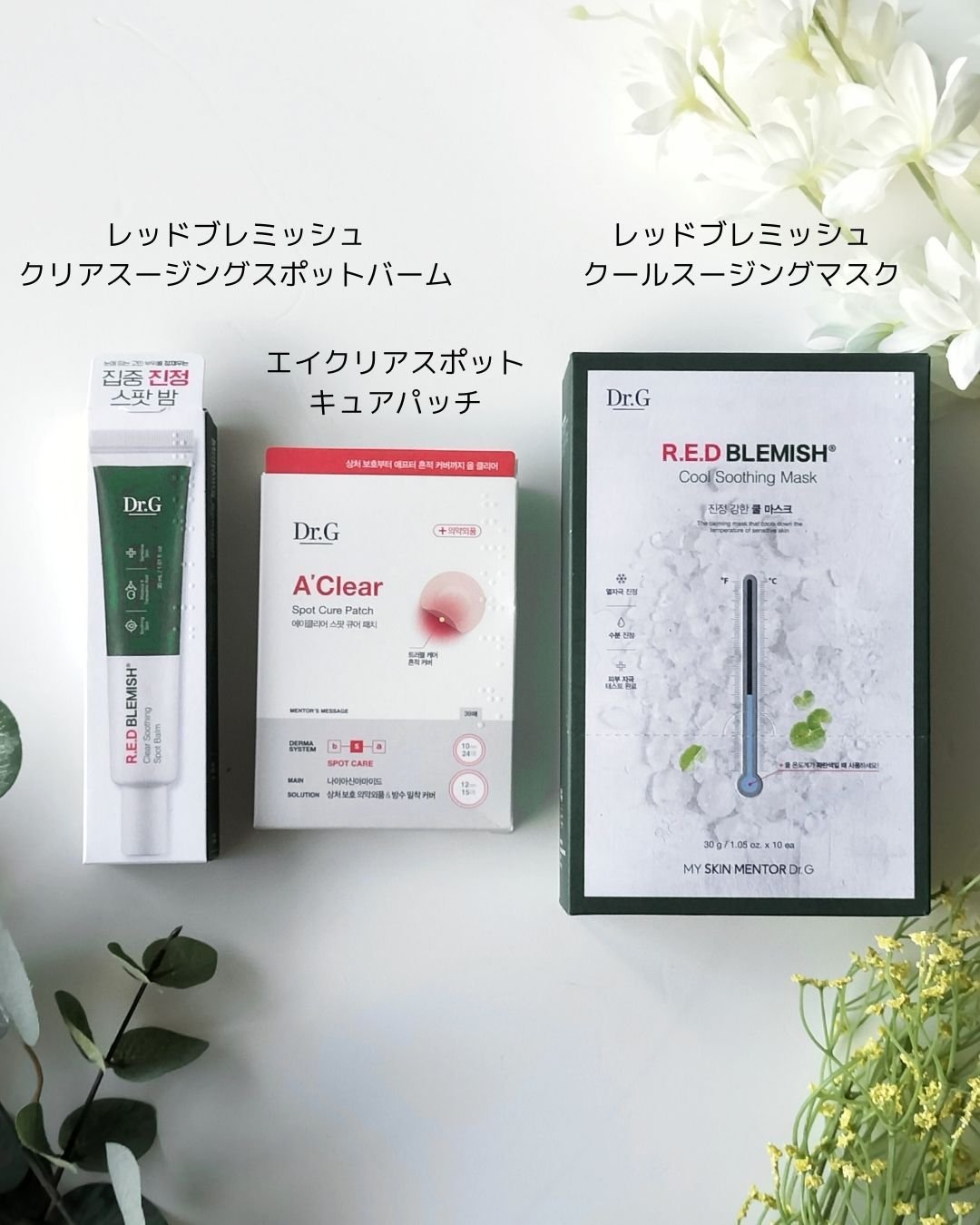 レッドブレミッシュスージングスポットバーム/Dr.G/その他スキンケアを使ったクチコミ（2枚目）