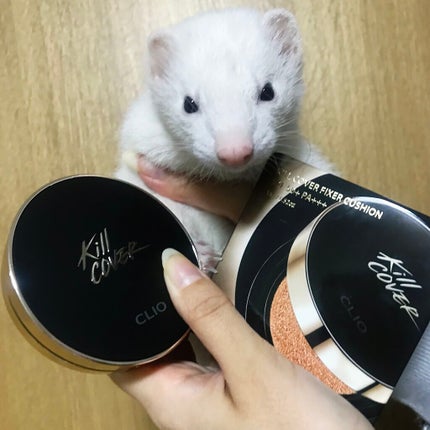 キル カバー フィクサー クッション/CLIO/クッションファンデーションを使ったクチコミ(2枚目)