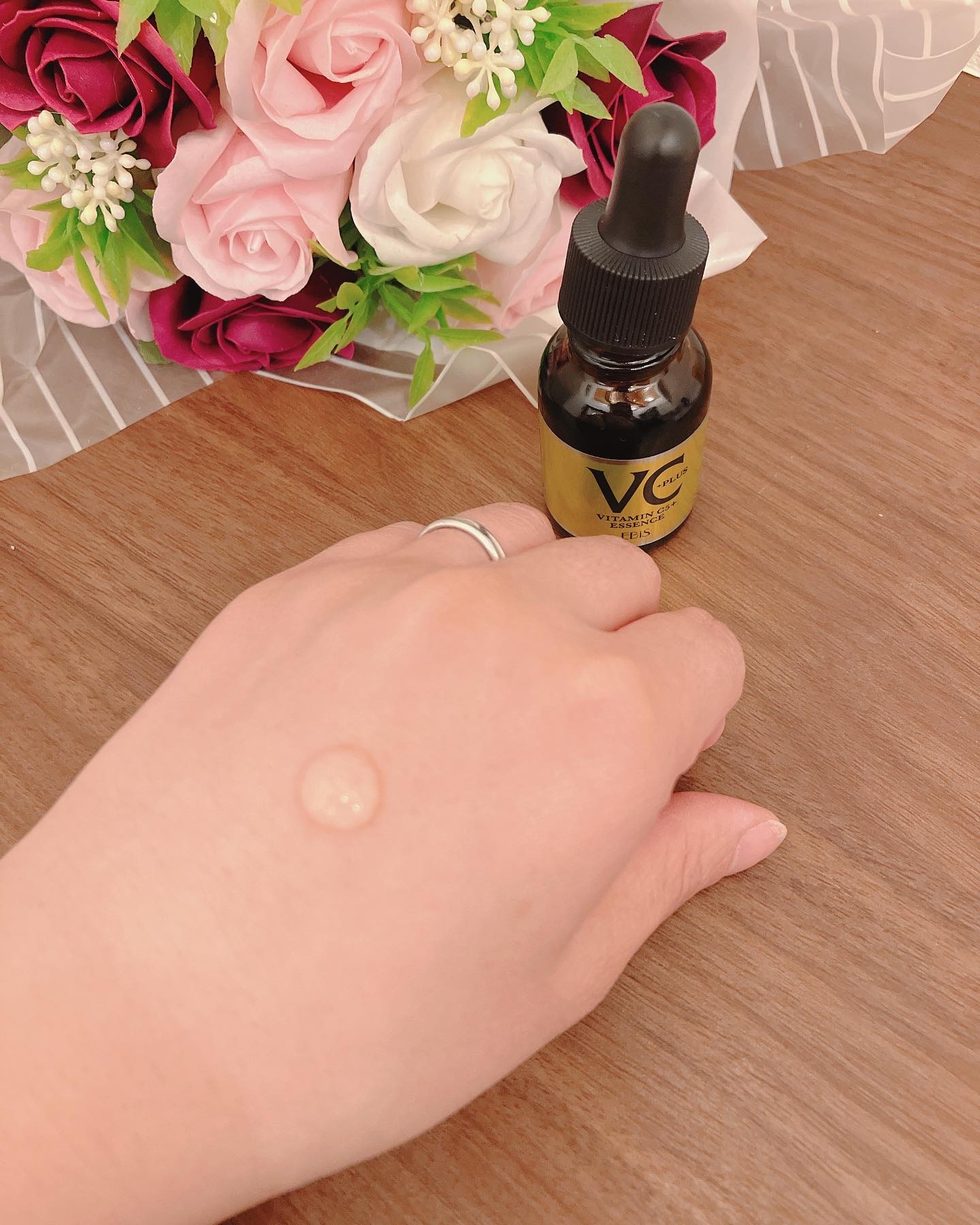 Cエッセンス VC5+PLUS /EBiS化粧品/美容液を使ったクチコミ（3枚目）