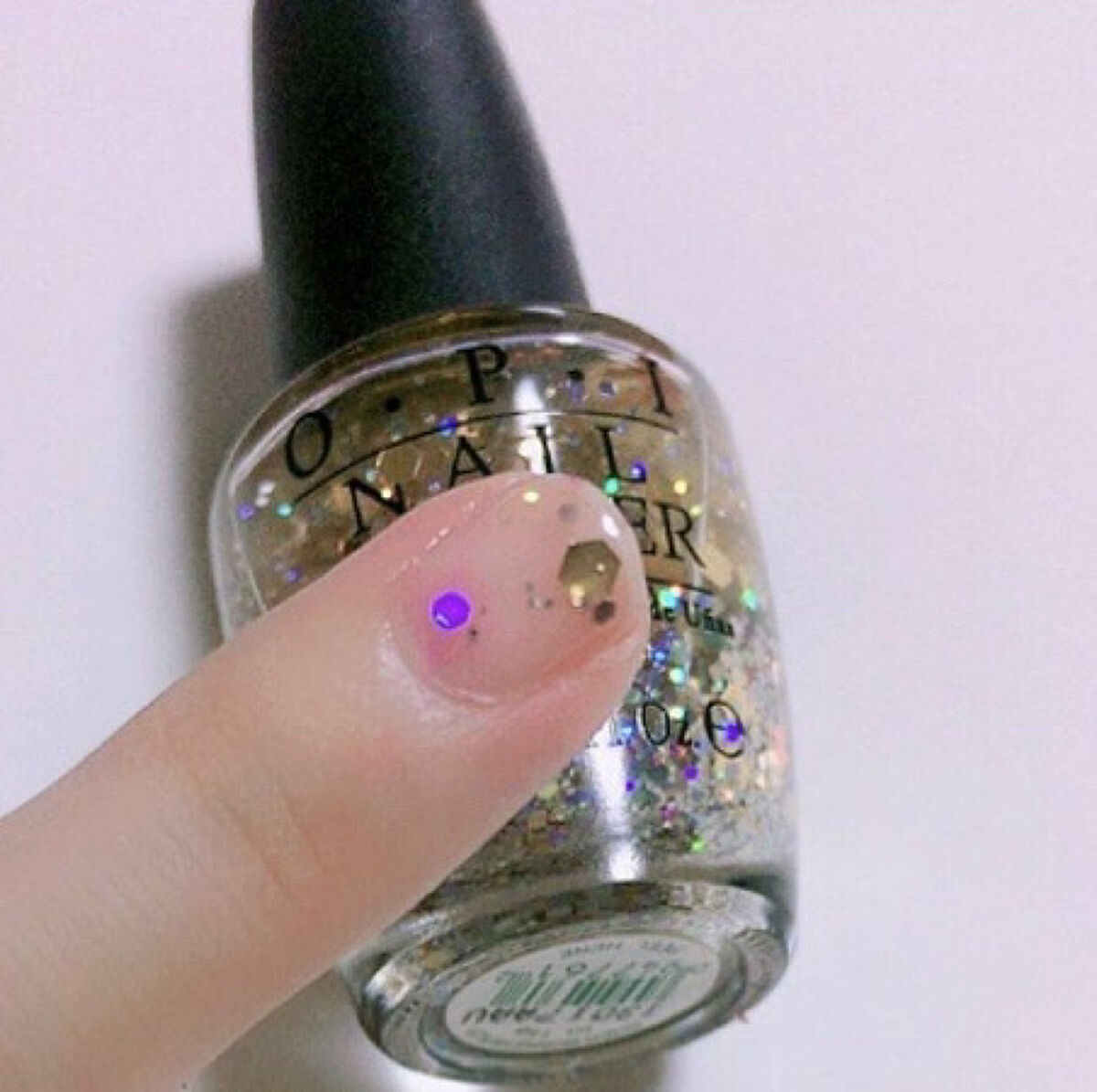 ネイルラッカー NL T58 When Monkeys Fly!/O・P・I/マニキュアを使ったクチコミ（3枚目）