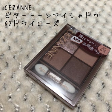 ビタートーンアイシャドウ/CEZANNE/パウダーアイシャドウを使ったクチコミ（1枚目）