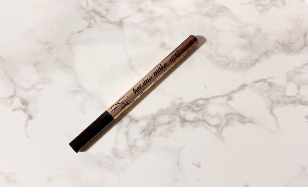 スムースリキッドアイライナー スーパーキープ/ヒロインメイク/リキッドアイライナーを使ったクチコミ(1枚目)