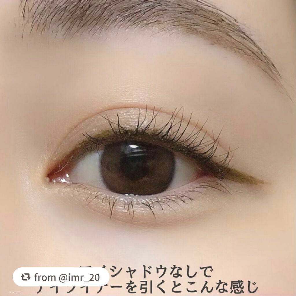 スキルレスライナー/LUMIURGLAS/リキッドアイライナーを使ったクチコミ(5枚目)