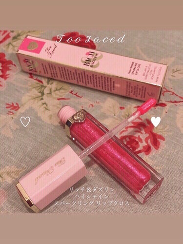 リッチ＆ダズリン ハイシャイン スパークリング リップグロス ハッスリン/Too Faced/リップグロスの画像