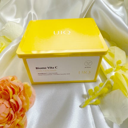 バイオームビタCグローデイリーシートマスク/UIQ/シートマスク・パックを使ったクチコミ(3枚目)
