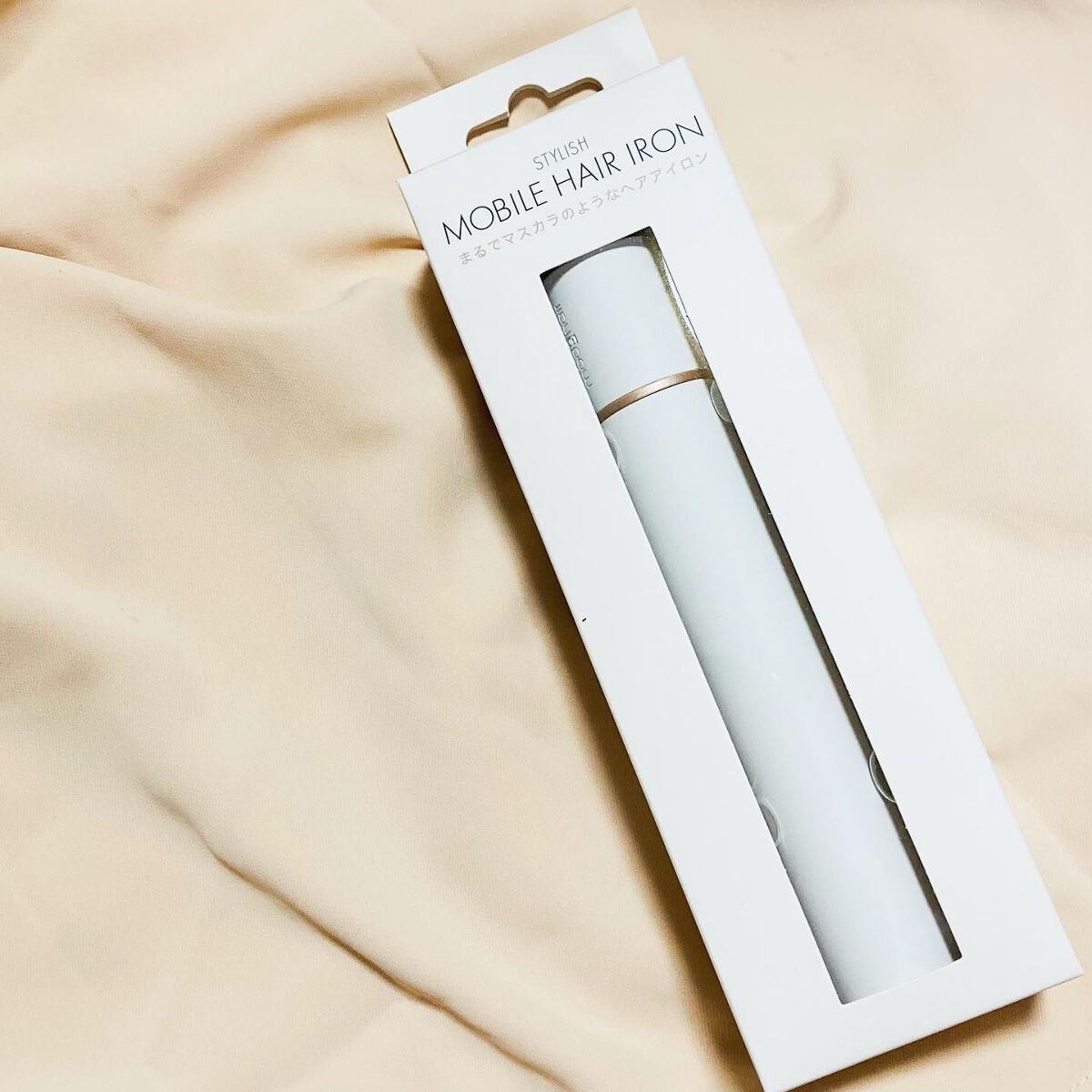 スタイリッシュ モバイルヘアアイロン(MHS-1342) ホワイト/mod's hair/ストレートアイロンを使ったクチコミ（2枚目）