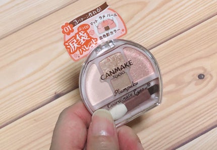 プランぷくコーデアイズ/キャンメイク/パウダーアイシャドウを使ったクチコミ(1枚目)