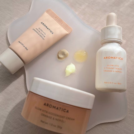 グロービタCトーニングセラム/AROMATICA/美容液を使ったクチコミ(3枚目)