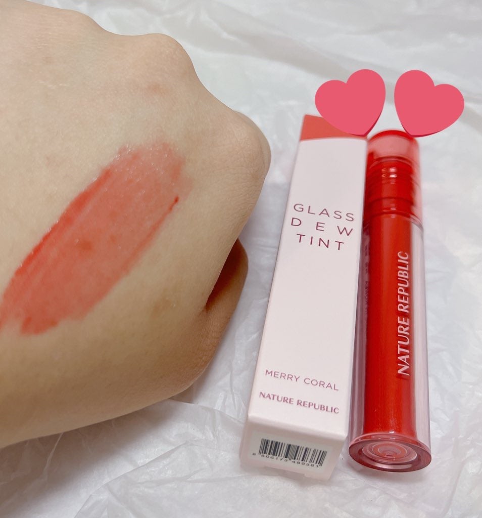 バイフラワーグラスデューティント/ネイチャーリパブリック/リップティントを使ったクチコミ(1枚目)