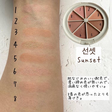 New Level Eyeshadow Palette/Laka/パウダーアイシャドウを使ったクチコミ（3枚目）