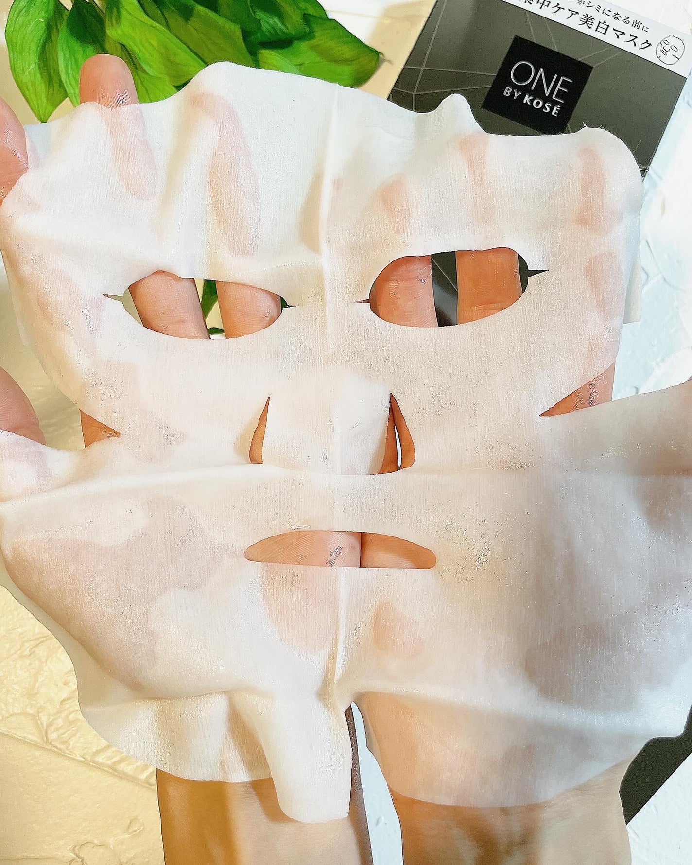 メラノショット W マスク/ONE BY KOSE/シートマスク・パックを使ったクチコミ(5枚目)