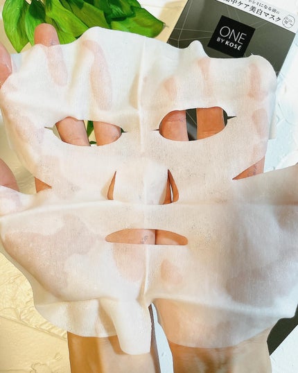 メラノショット W マスク/ONE BY KOSE/シートマスク・パックを使ったクチコミ(5枚目)