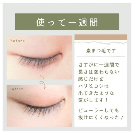 B7アイラッシュリッチセラム/at.ginza/その他スキンケアを使ったクチコミ(5枚目)