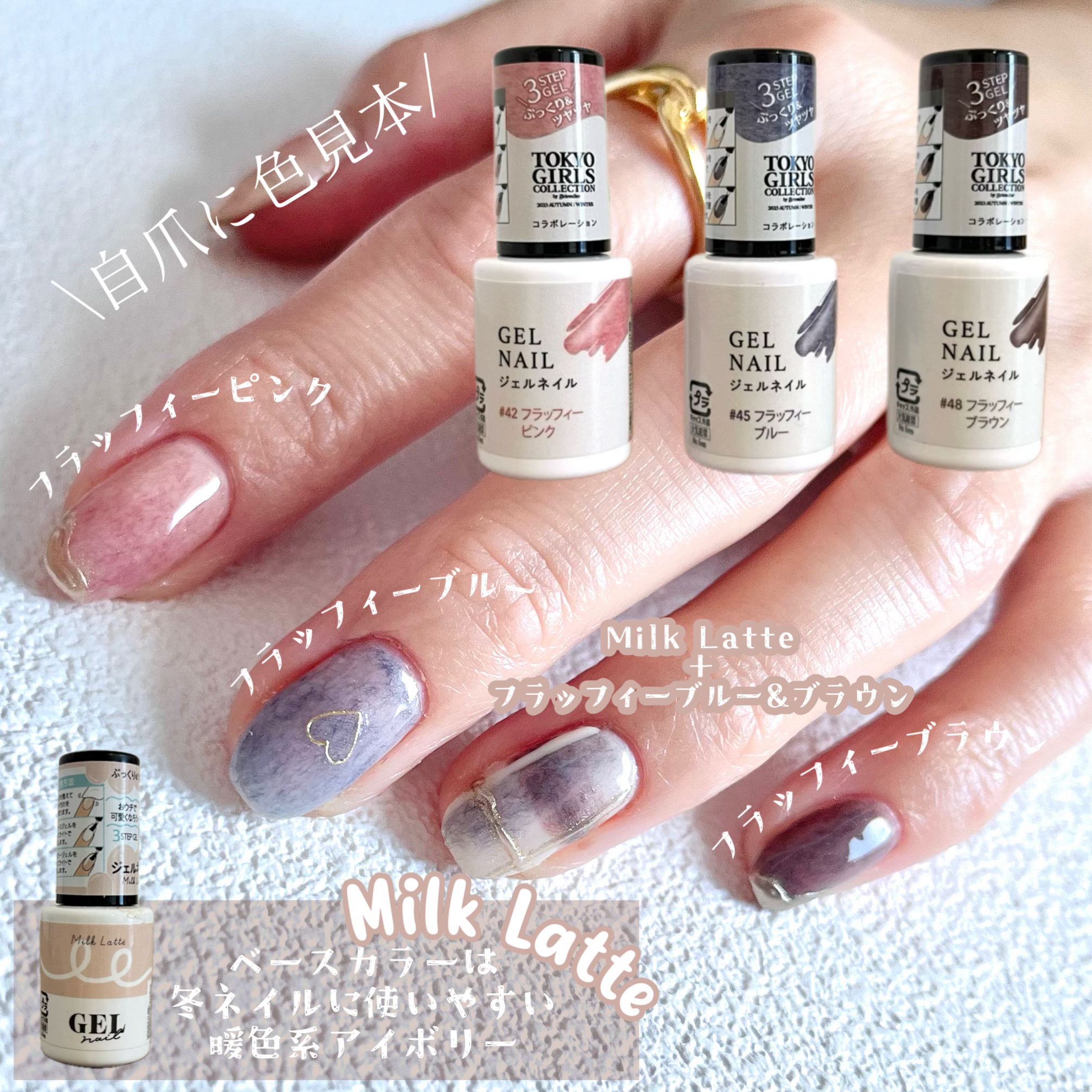 BRG ジェルネイル/DAISO/ジェルネイルを使ったクチコミ（2枚目）