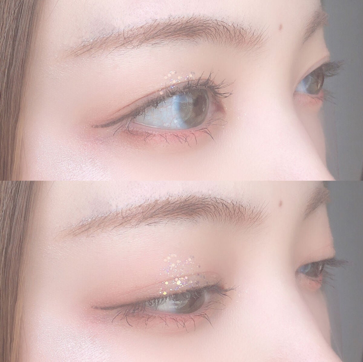 グリッターアイシャドウ/Dear.A/グリッターを使ったクチコミ(8枚目)