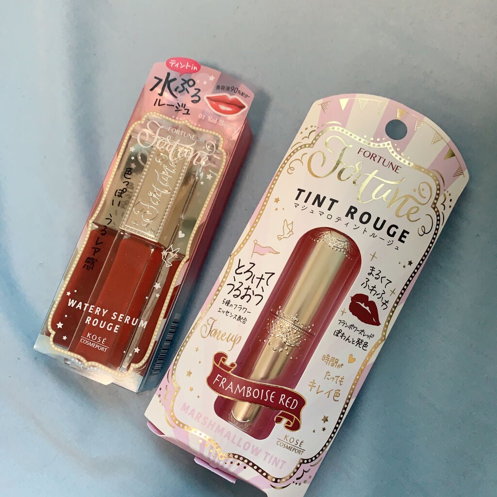 マシュマロティントルージュ/フォーチュン/リップティントを使ったクチコミ(1枚目)