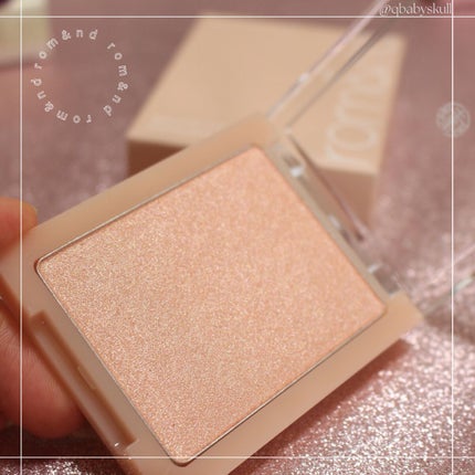 ヴェールライター/rom&nd/パウダーハイライトを使ったクチコミ(4枚目)