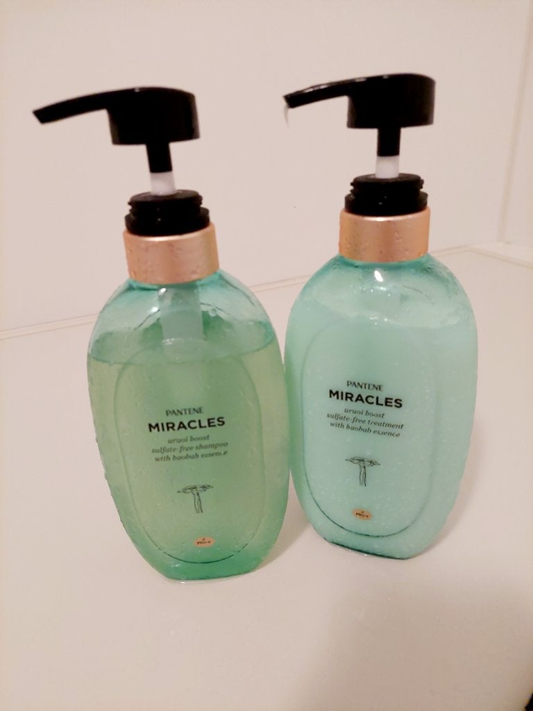 ミラクルズ うるおいブースト シャンプー/トリートメント/パンテーン/市販シャンプーを使ったクチコミ(2枚目)