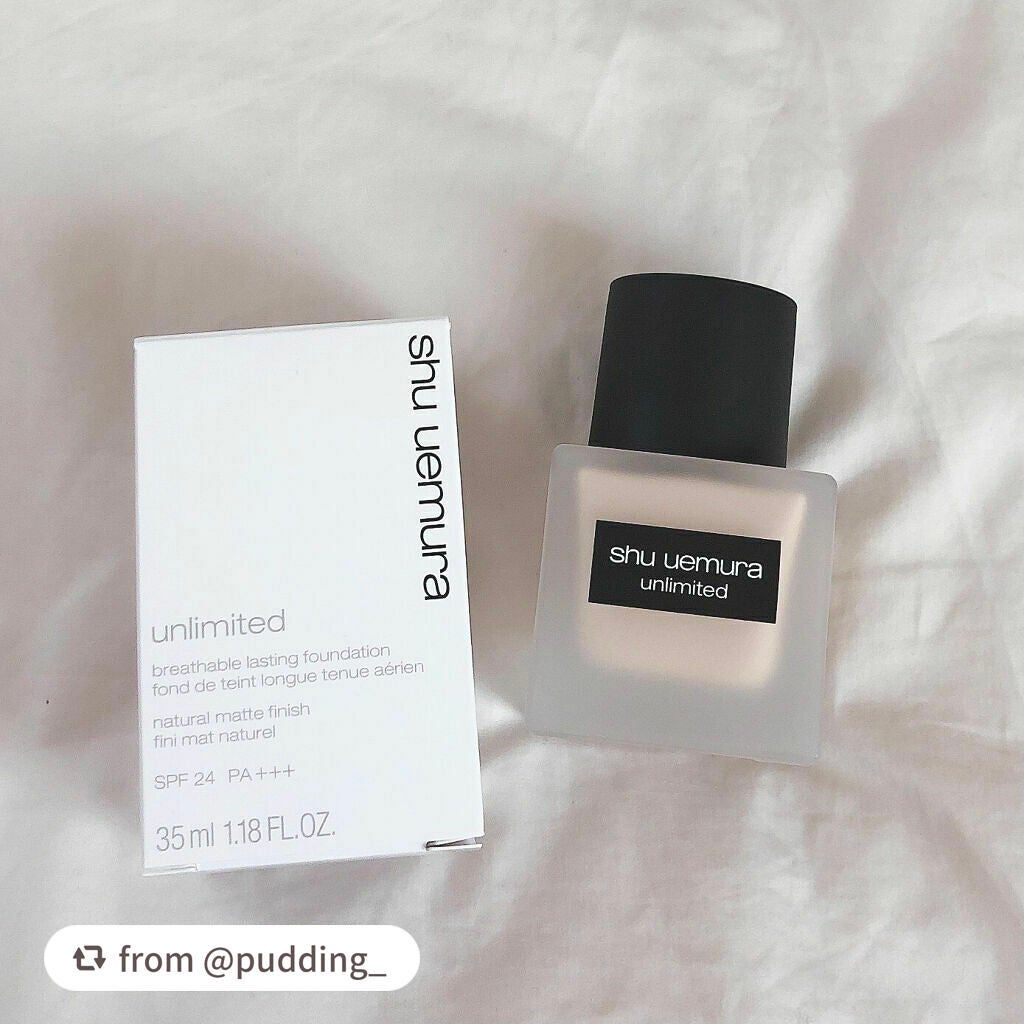 (旧)アンリミテッド ラスティング フルイド/shu uemura/リキッドファンデーションを使ったクチコミ(7枚目)