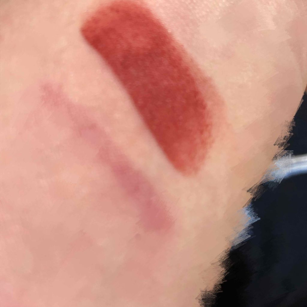 ルージュ アンリミテッド マット/shu uemura/口紅を使ったクチコミ(3枚目)