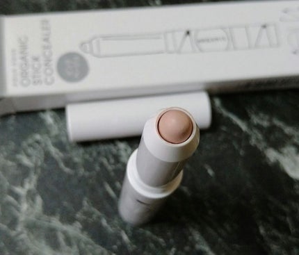 アクア・アクア オーガニックスティックコンシーラーのクチコミ「📁アクア・アクア スティックコンシーラー ピンクベージュ
📍くまくすみもしっかりカバー
📍.....」(2枚目)