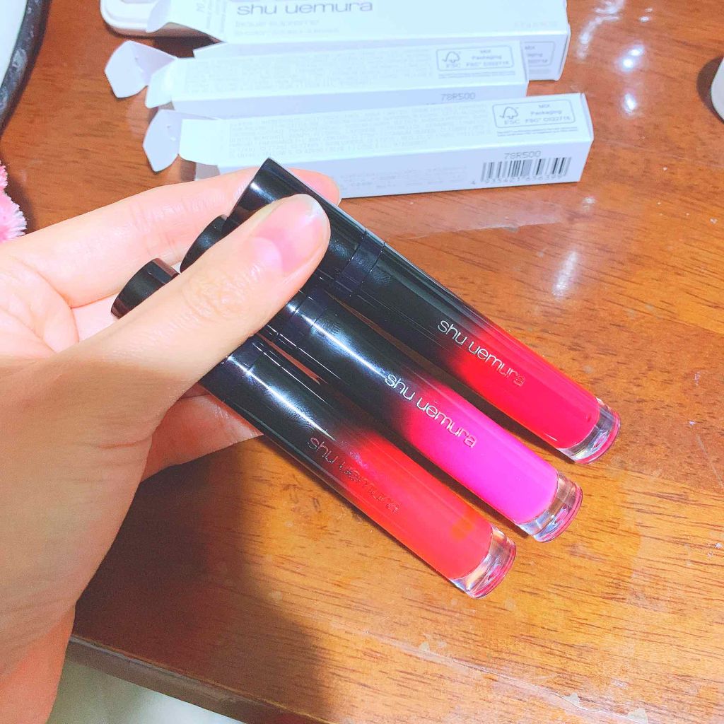 ラック シュプリア/shu uemura/リップグロスを使ったクチコミ（1枚目）