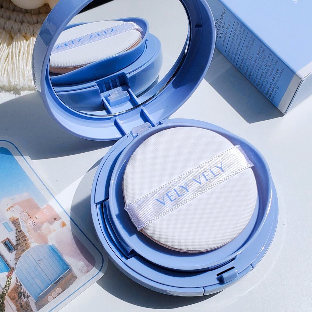 グラシアルウォーターサンクッション/VELY VELY/クッションファンデーションを使ったクチコミ(6枚目)