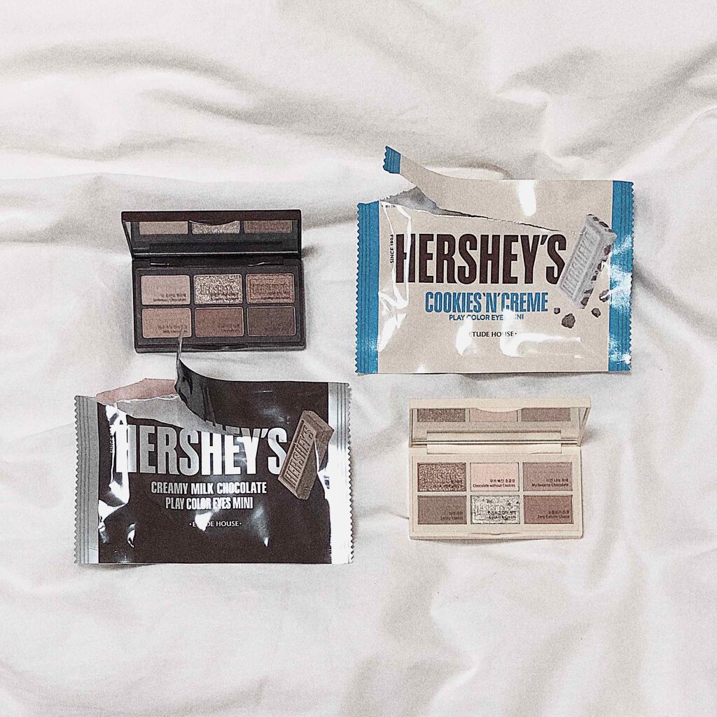 ハーシー プレイカラーアイズミニ/ETUDE/アイシャドウパレットを使ったクチコミ(1枚目)