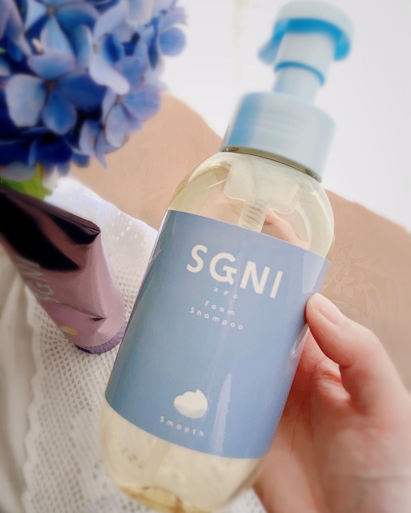 スムース泡シャンプー〈ホワイトティーの香り〉/SGNI/市販シャンプーを使ったクチコミ(2枚目)