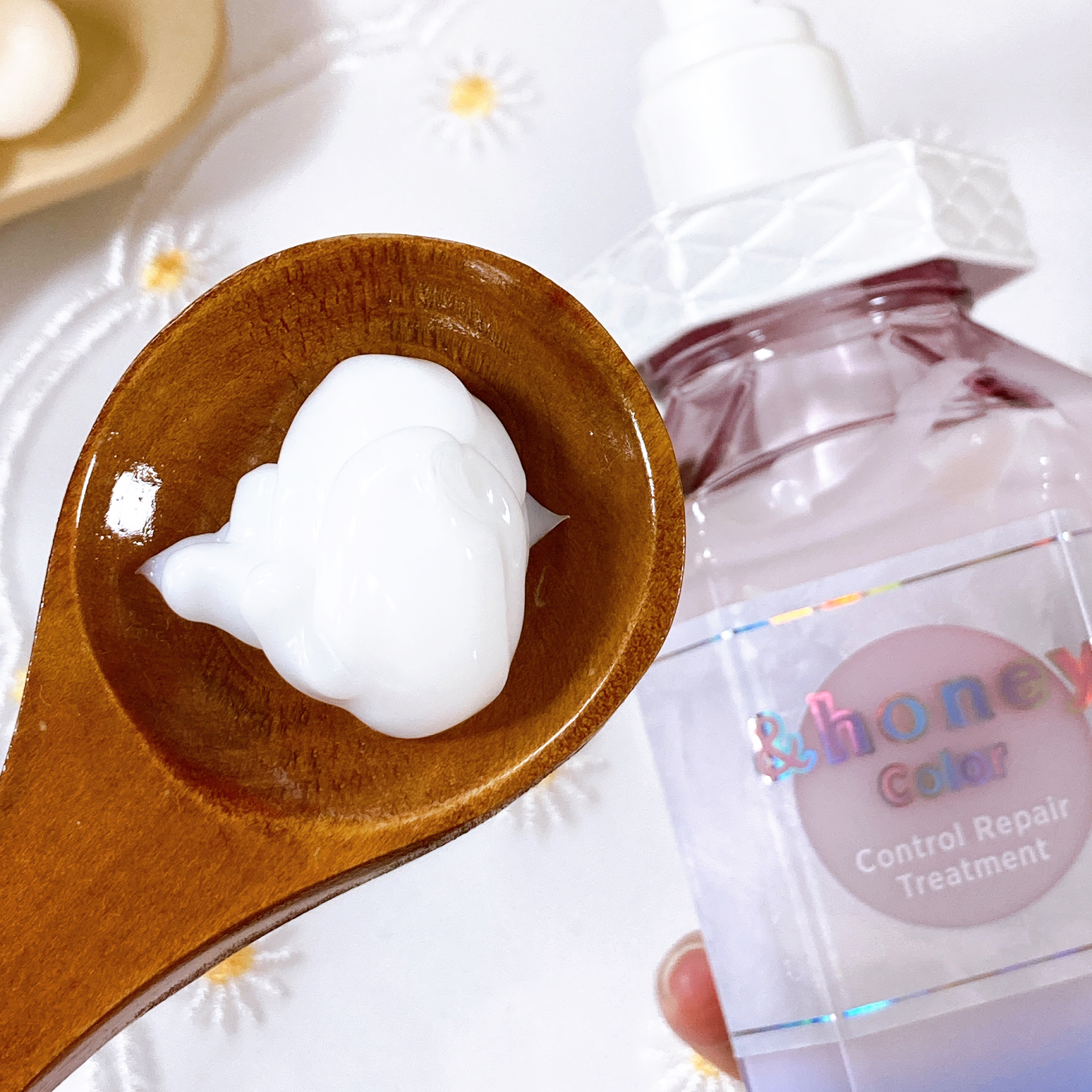 &honey アンドハニー カラー コントロールリペア シャンプー1.0 / ヘアトリートメント2.0のクチコミ「＆honey史上初！カラーケアシャンプー

----------♡----------

＆h.....」（3枚目）