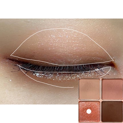 ベターザンアイズ/rom&nd/アイシャドウパレットを使ったクチコミ(3枚目)