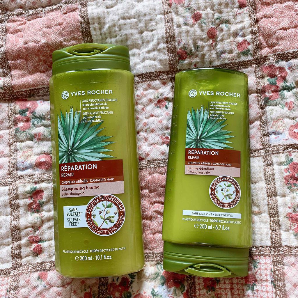 ヘルシースカルプ シャンプー リペア／コンディショナー リペア/イヴ・ロシェ/市販シャンプーを使ったクチコミ（1枚目）