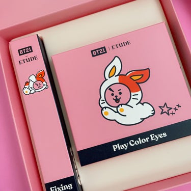 ETUDE BT21 COOKYオントップ　ニューイヤーキットのクチコミ「✴️ETUDE
BT21 COOKYオントップ　ニューイヤーキット

エチュードのコスメは久し.....」（3枚目）