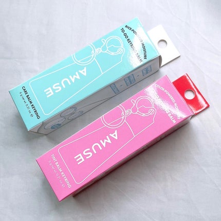 ケア/ティントバームキーリング/AMUSE/リップグロスを使ったクチコミ(5枚目)