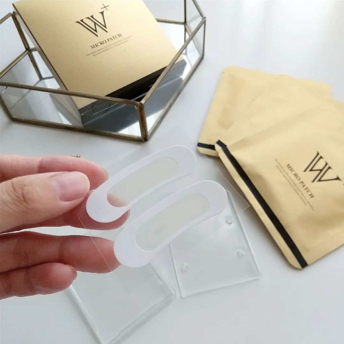 W+ マイクロ ニードル パッチ/SNP/アイケア・アイクリームを使ったクチコミ（2枚目）