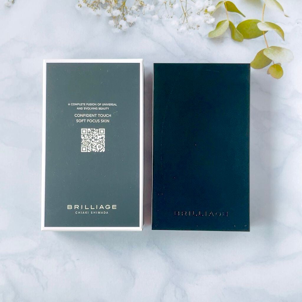 コンフィデントタッチ ソフトフォーカススキン/ブリリアージュ/パウダーファンデーションを使ったクチコミ(5枚目)