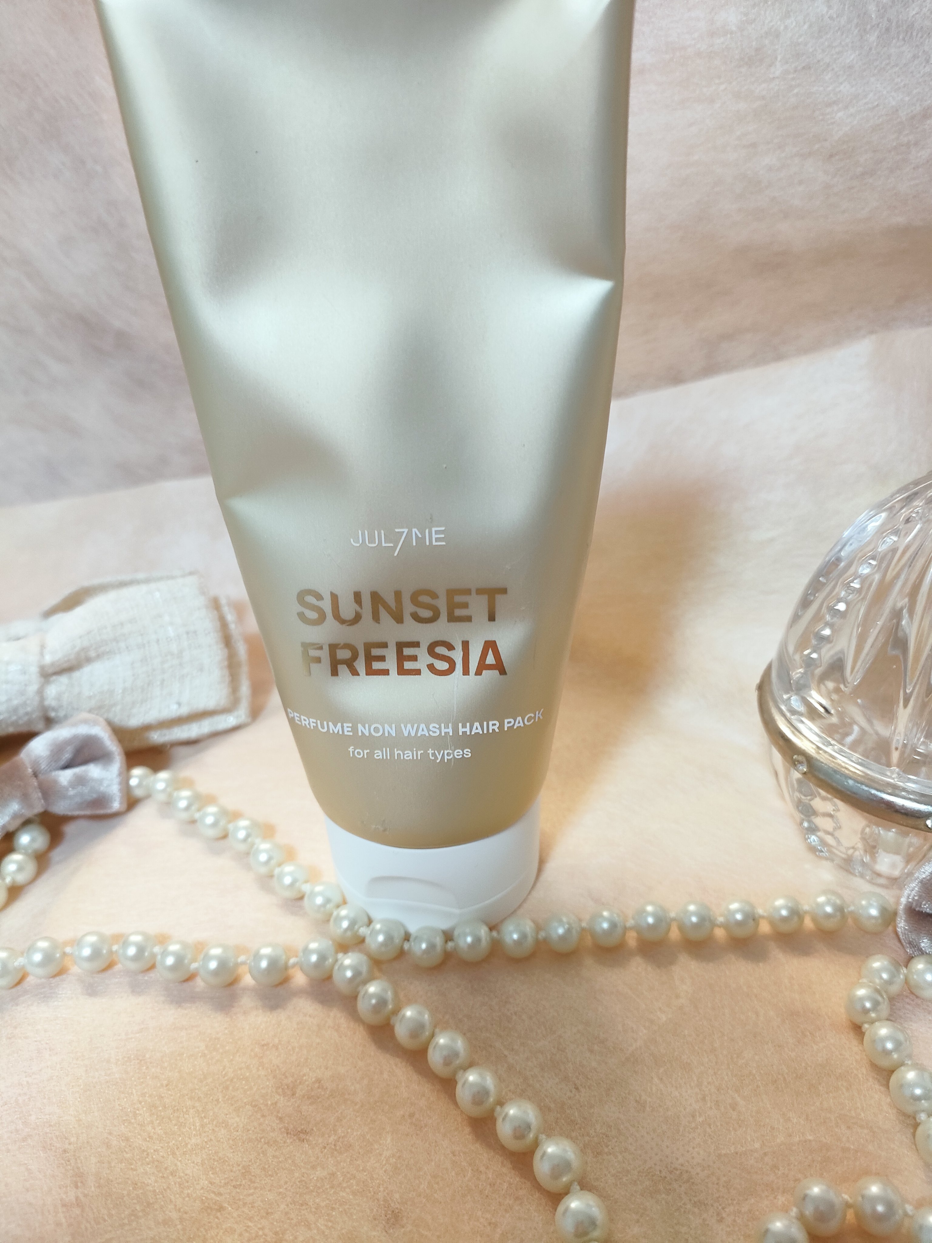 パフュームノンウォッシュヘアパック/JUL7ME/ヘアトリートメントを使ったクチコミ（1枚目）