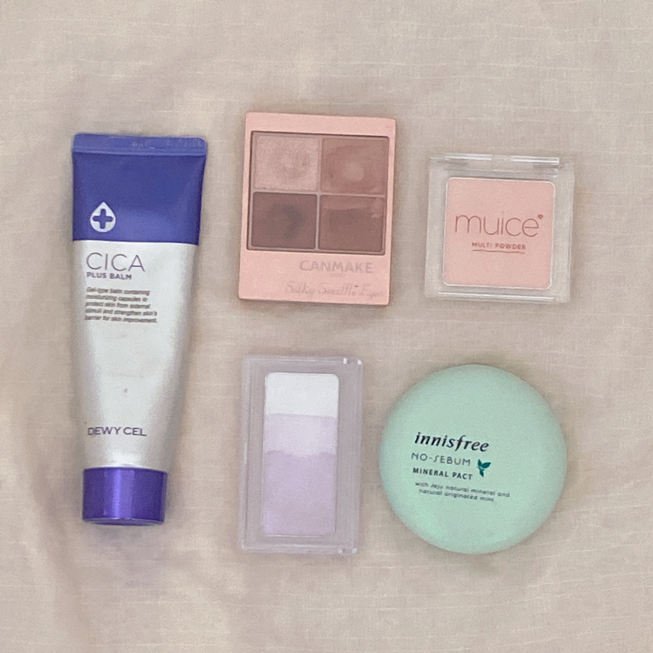 ハイライトカラー・ラベンダー/無印良品/パウダーハイライトを使ったクチコミ（1枚目）