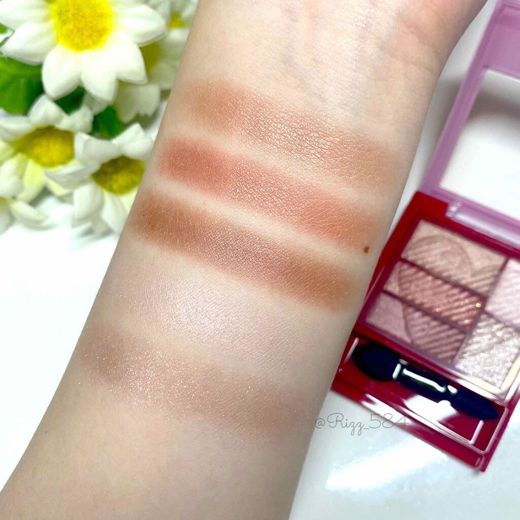 トリプルレシピアイズ/インテグレート/アイシャドウパレットを使ったクチコミ(3枚目)