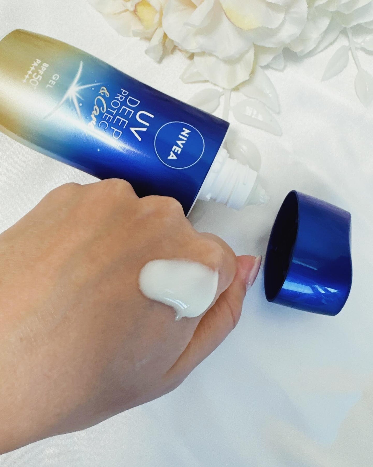 ニベアUV ディープ プロテクト&ケア ジェル/ニベア/日焼け止めジェルを使ったクチコミ(2枚目)