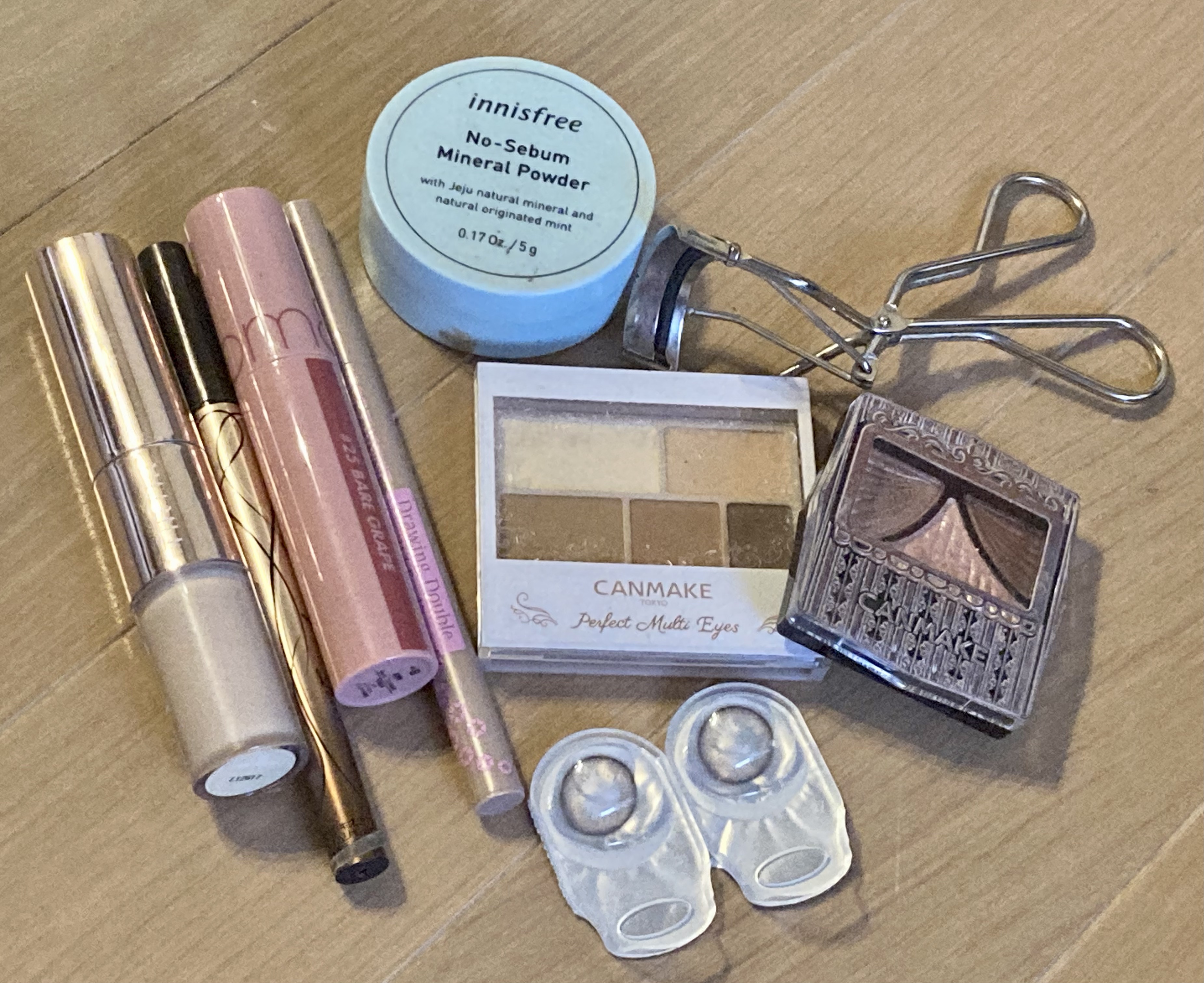 ジューシーピュアアイズ/キャンメイク/アイシャドウパレットを使ったクチコミ（1枚目）