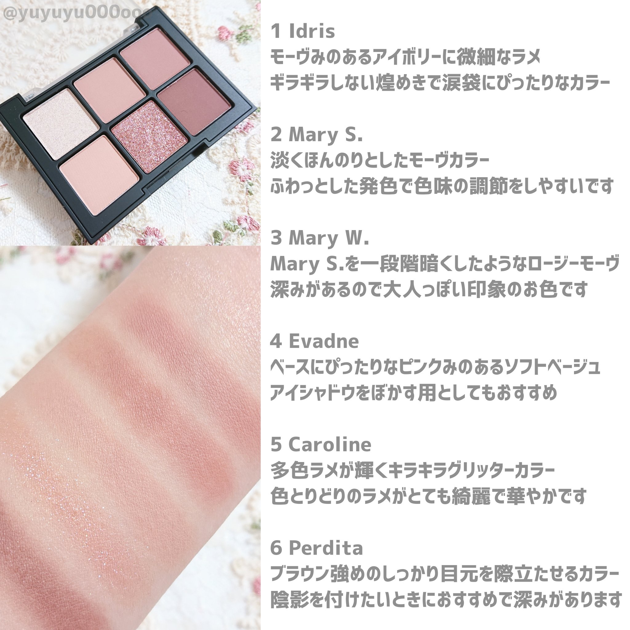 ブラーフィニシュシャドウパレット｜Dintoの口コミ - モーヴが苦手な方