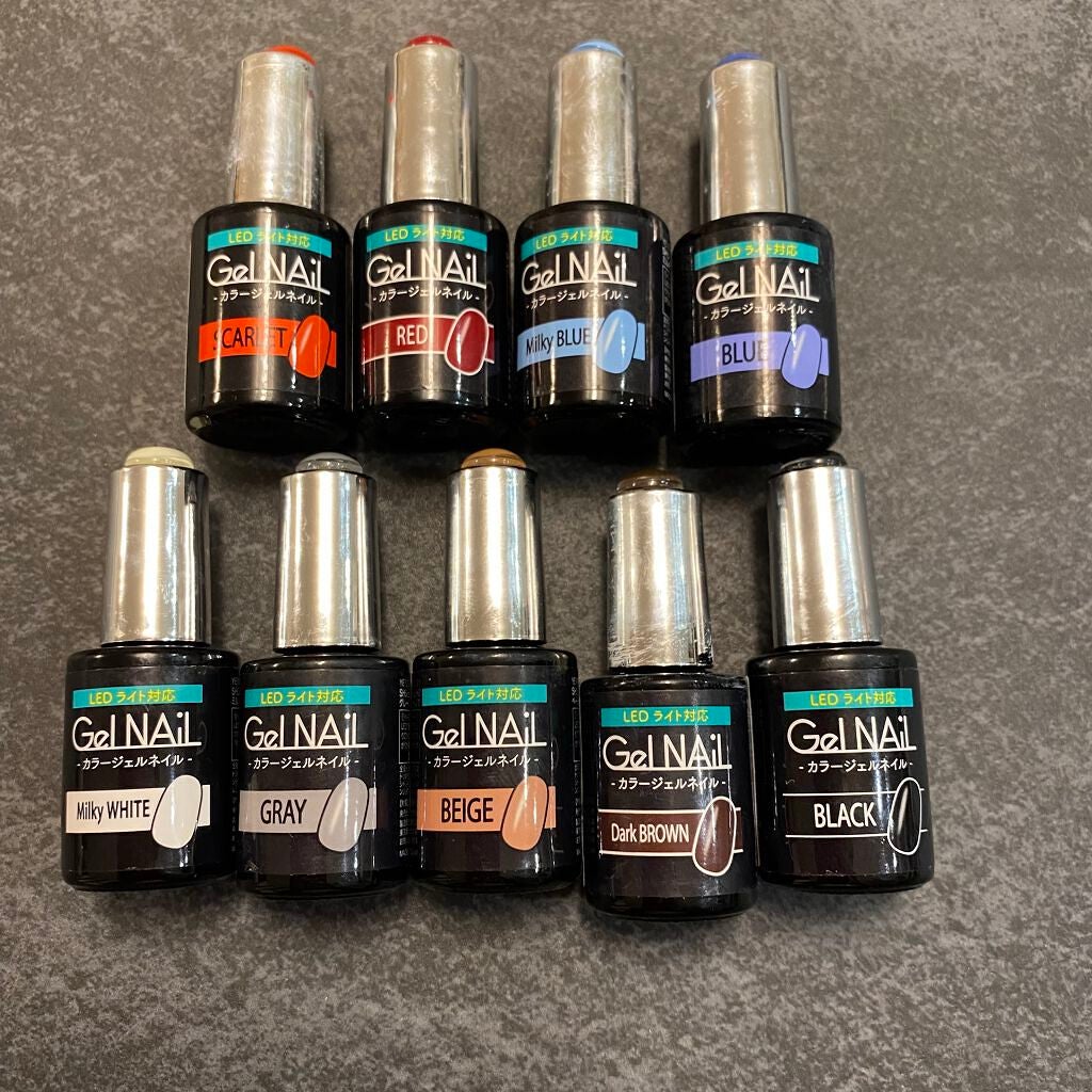 ジェルネイル(ライト対応)/セリア/ジェルネイルを使ったクチコミ(2枚目)