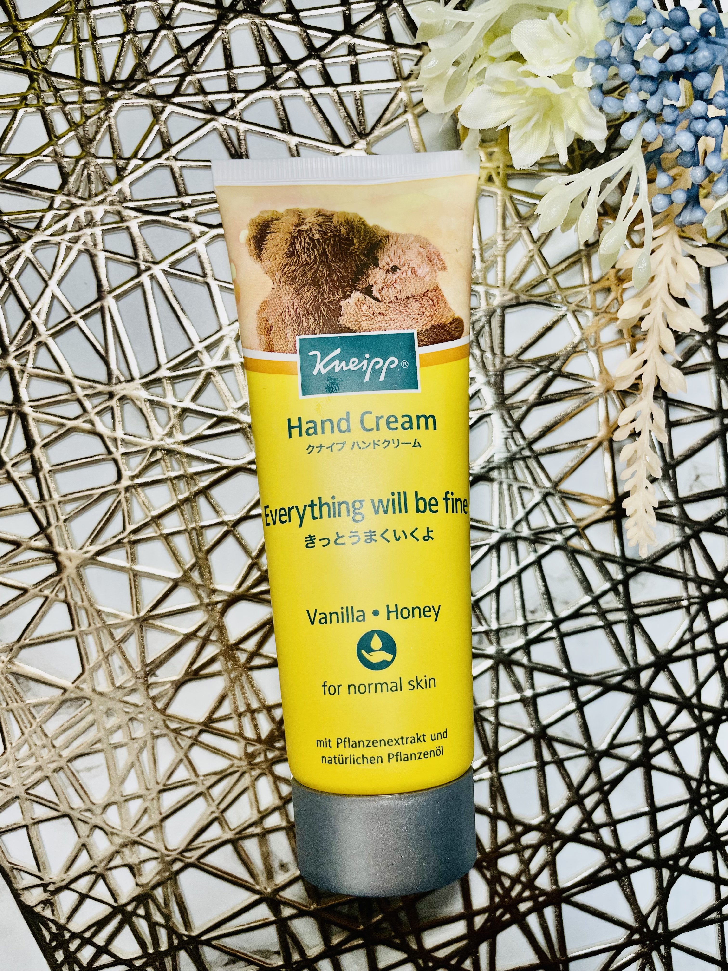ハンドクリーム バニラ＆ハニーの香り/クナイプ/ハンドクリームを使ったクチコミ（1枚目）