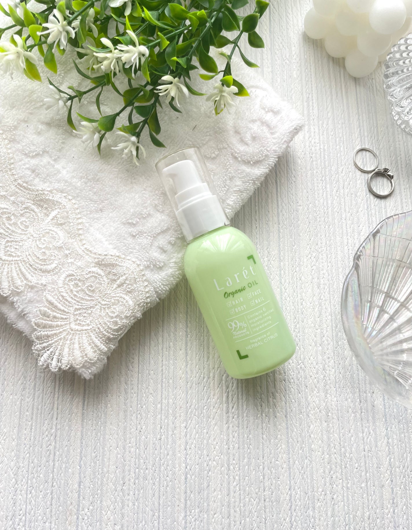 オーガニックオイル/Laret/ヘアオイルを使ったクチコミ(4枚目)