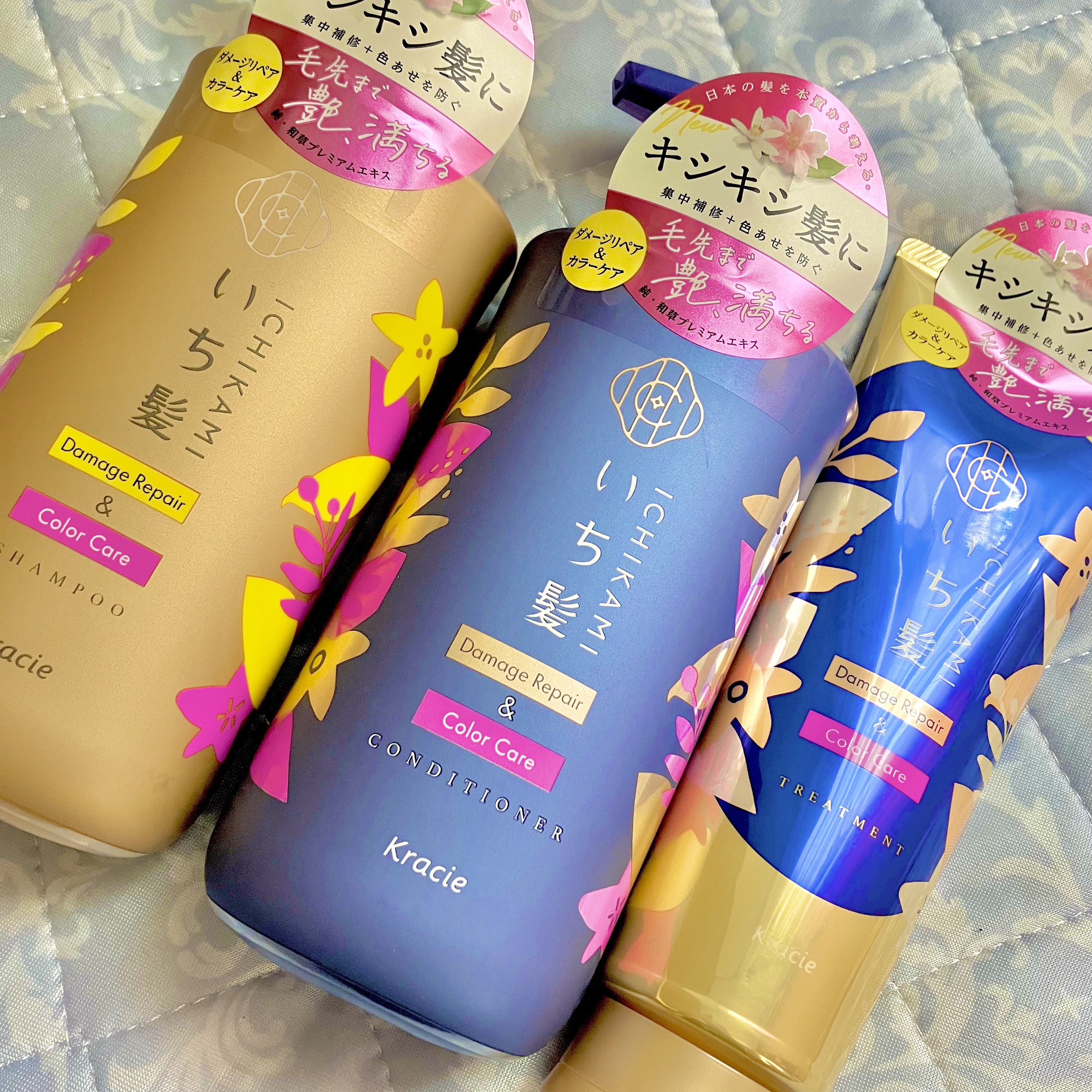 ダメージリペア＆カラーケア　トリートメント/いち髪/洗い流すヘアトリートメントを使ったクチコミ（1枚目）