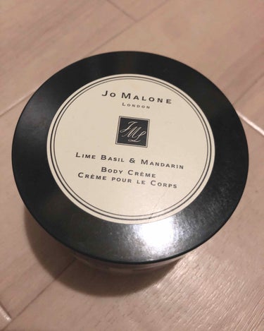 Jo MALONE LONDON ライムバシル&マンダリンボディクレームのクチコミ「ジョーマローン　ロンドン🌹
ライム　バジル&マンダリン　ボディ　クレーム
イギリスのロンドン生.....」（1枚目）