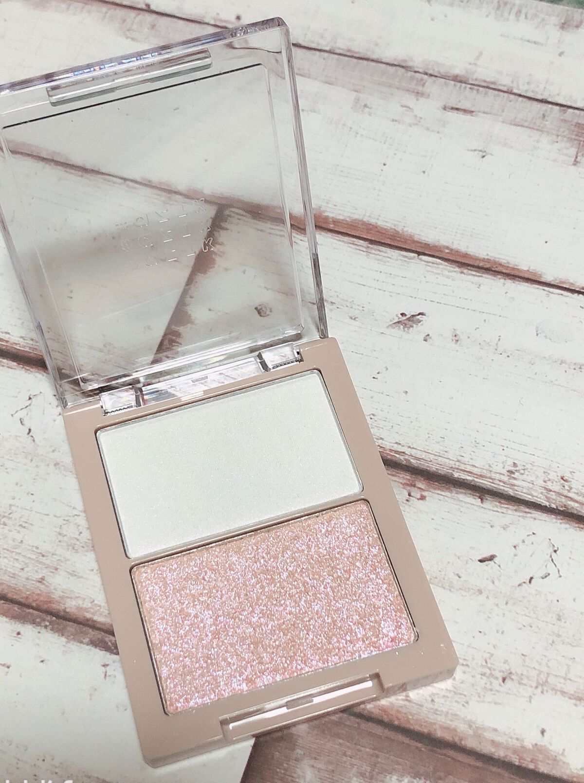 N&D パールハイライト 01 ピンクシャンパーニュ/aZTK/パウダーハイライトを使ったクチコミ（3枚目）