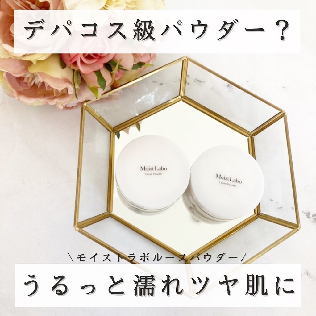 モイストラボ ルースパウダー/Moist Labo/ルースパウダーを使ったクチコミ（1枚目）