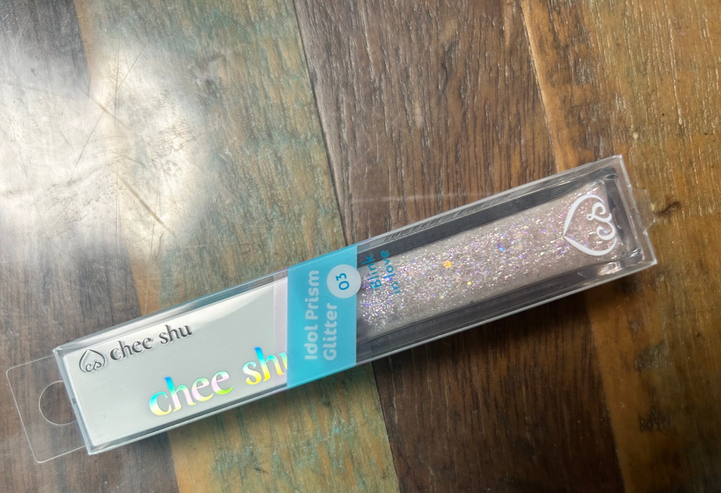 アイドルプリズムグリッター/chee shu/グリッターを使ったクチコミ(1枚目)